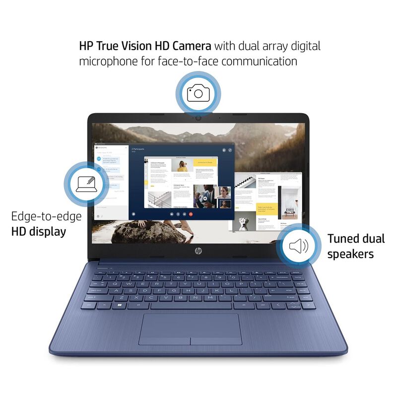 Ordenador Port&aacute;til Hp Con Pantalla Hd De 14 Pul... image number null