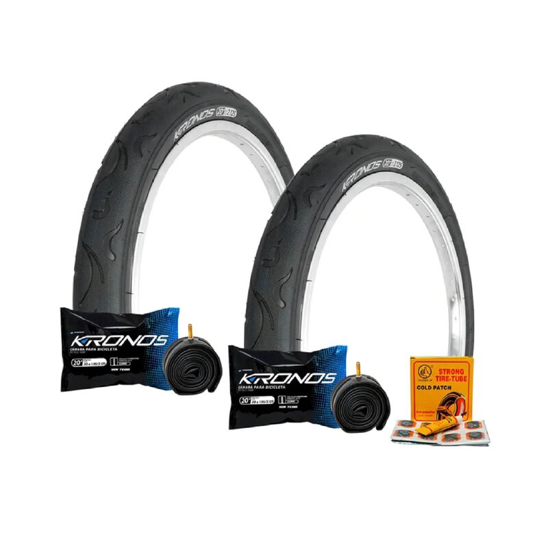 2 Llantas Bicicleta R20 X 2.125 Windsor BMX Fla... image number null