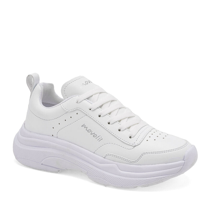 Movofit Tenis deportivo para joven blanco image number null