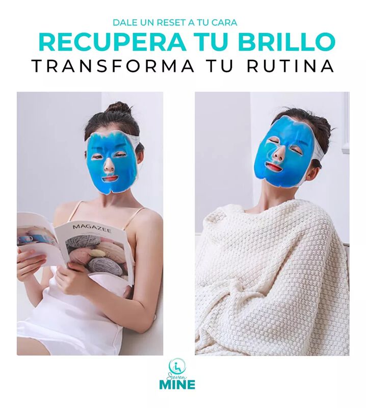 Mascarilla Gel Fr&iacute;o/caliente: Rejuvenece Y Rela... image number null