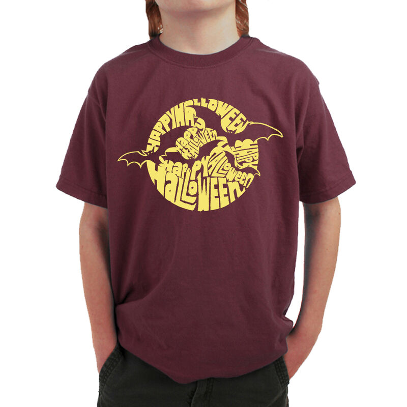 Camiseta Word Art para ni&ntilde;o - Murci&eacute;lagos de Ha... image number null