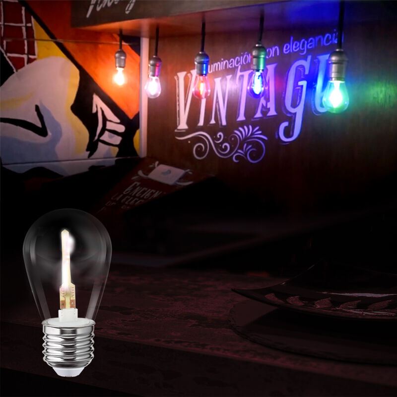 Pack de 10 focos LED Aksi 1W S14 Estela de Luz ... image number null