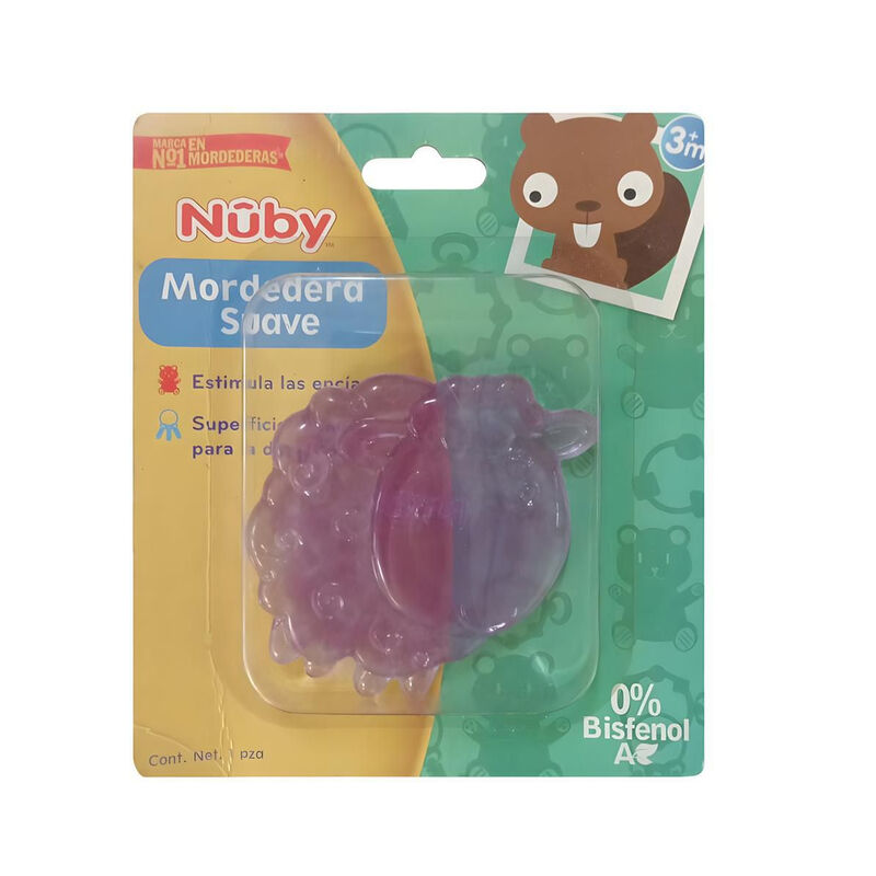 Mordedera Suave Nuby Oveja Lila image number null