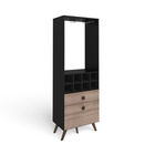 Bar Bertolini RT3090 Negro Rustico Con Cava