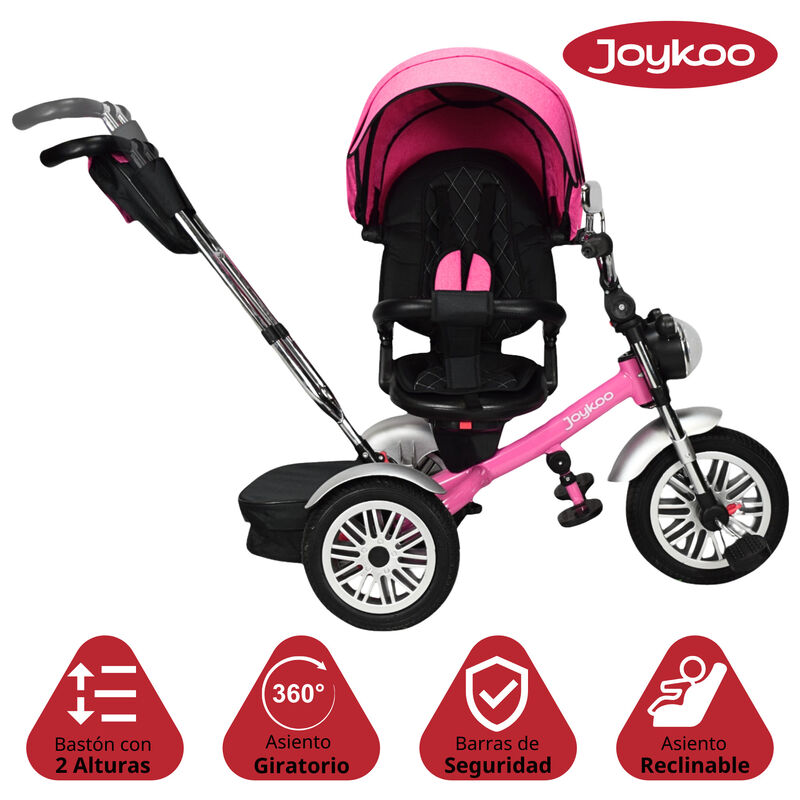 Triciclo para Ni&ntilde;os Reclinable Giratorio 360 So... image number null