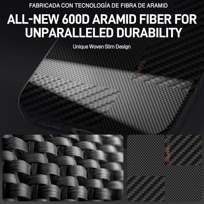 Funda RAPTIC Aramid Croxx para iPhone 16 PRO MA... image number null