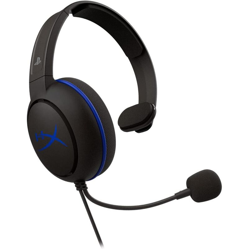 HyperX Cloud Chat Headset (Black-Blue) - PS5-PS... image number null