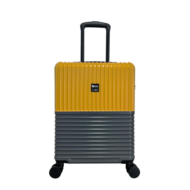 Maleta Carry On Viaje R&iacute;gida De 20" Amarillo Co... image number null