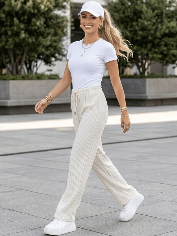 Pants Casual Deportivo Malabis Pant-062 Crema image number null