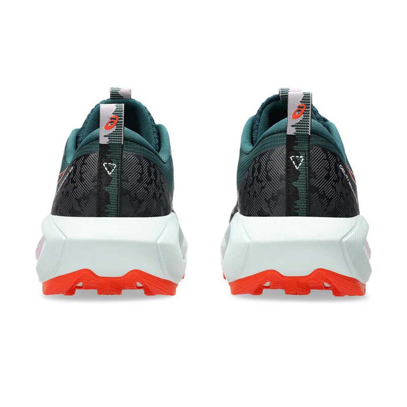 Tenis Asics para Mujer Trabuco 13 Negro-Naranja image number null