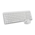 Kit Teclado Y Rat&oacute;n Inal&aacute;mbricos Logitech Mk250 Blancos