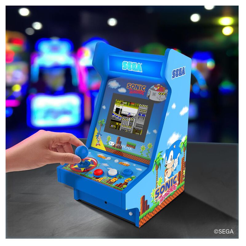Mini Arcade Sonic The Hedgehog Mighty Azul image number null