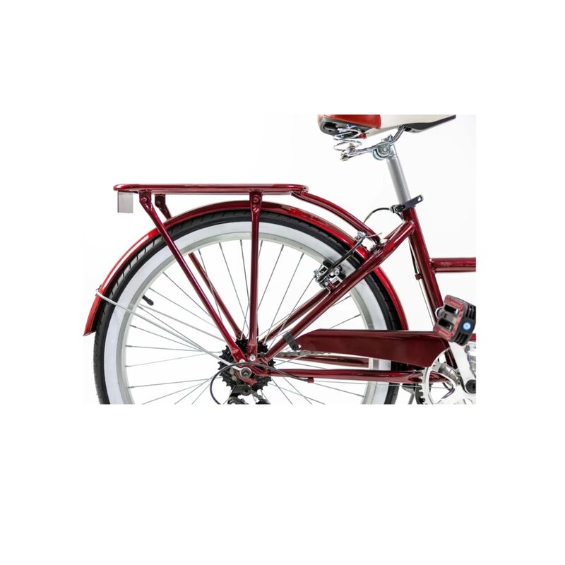 Bicicleta Mercurio Urbana Country R24 Marr&oacute;n Me... image number null