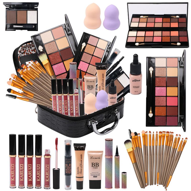 Kit De Maquillaje Mtdxiltai Todo En Uno Con Bol... image number null