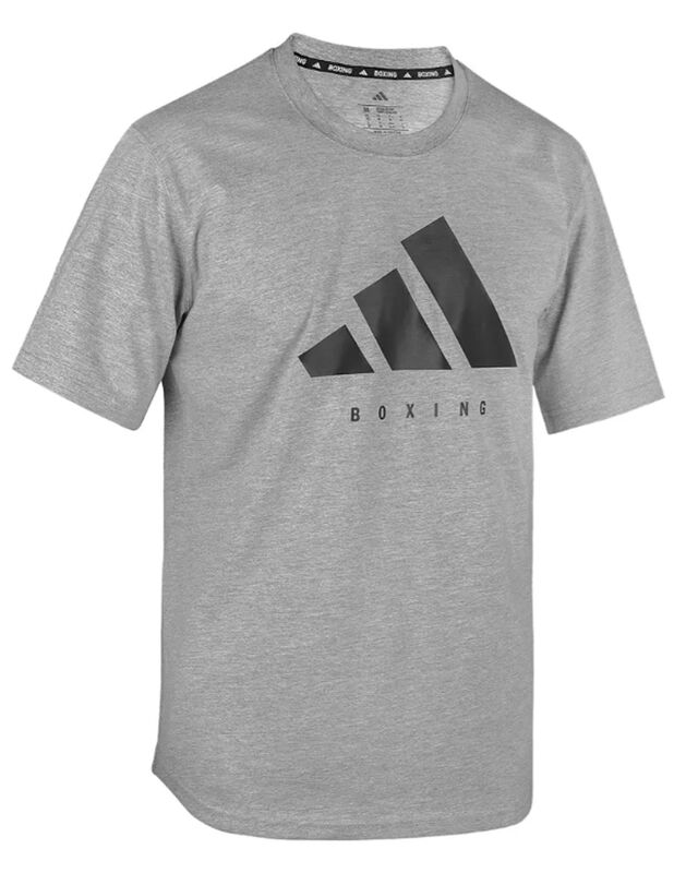 Playera De Manga Corta Cuello Redondo Gris - Lo... image number null