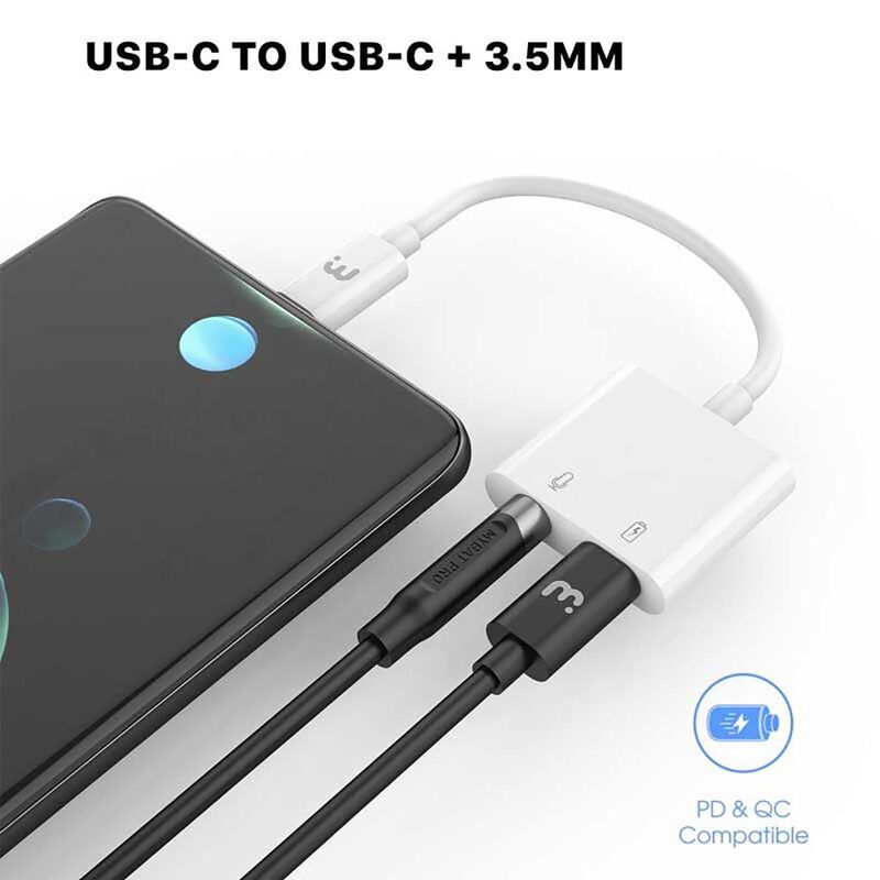 Cable MYBAT adaptador de USB C a Audio Jack 3.5... image number null