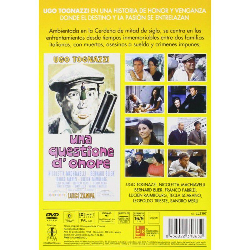 Una Cuesti&oacute;n De Honor [dvd] (1966) image number null