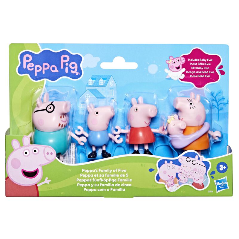 Paquete Familiar De Juguetes Peppa Pig Pep Pepp... image number null