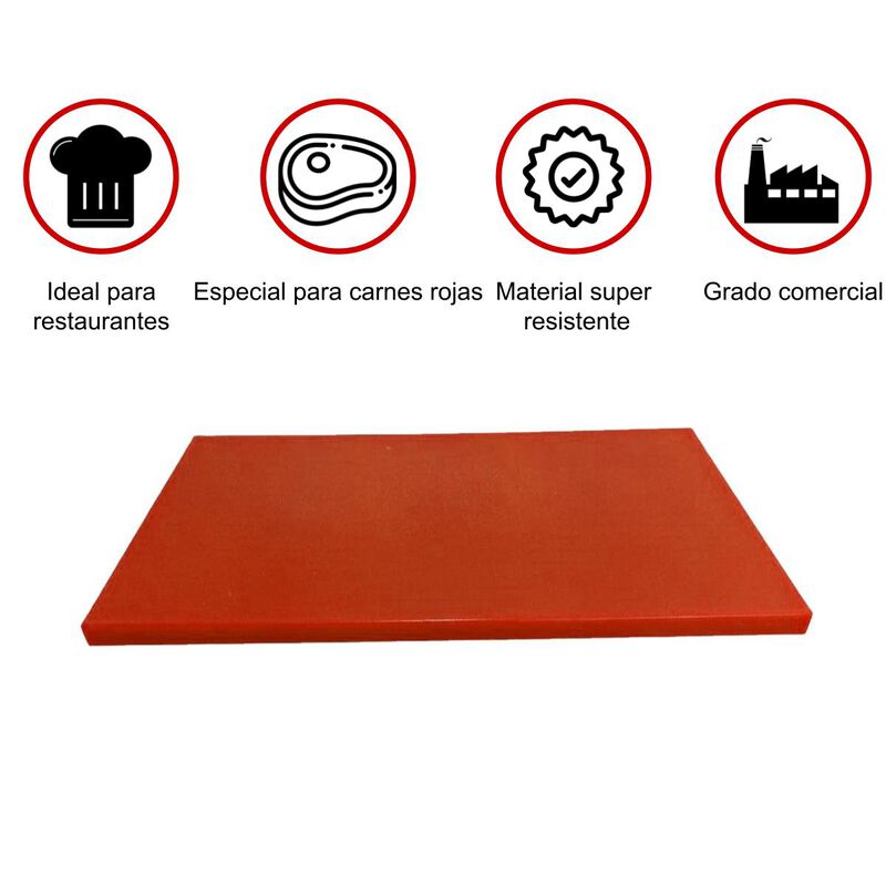 Tabla para picar roja Shorbull image number null