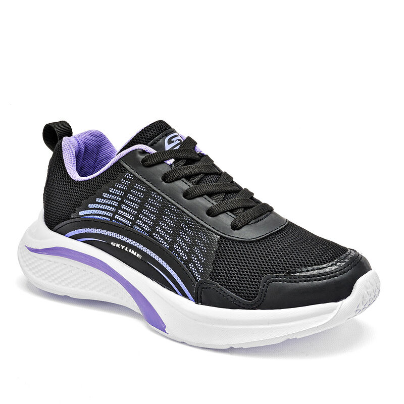 Skyline Tenis urbano para mujer negro lila image number null