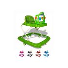 Andadera Plegable Para Beb&eacute; Con Asiento Acolchado Y Frenos De Seguridad 6-12 Meses Verde