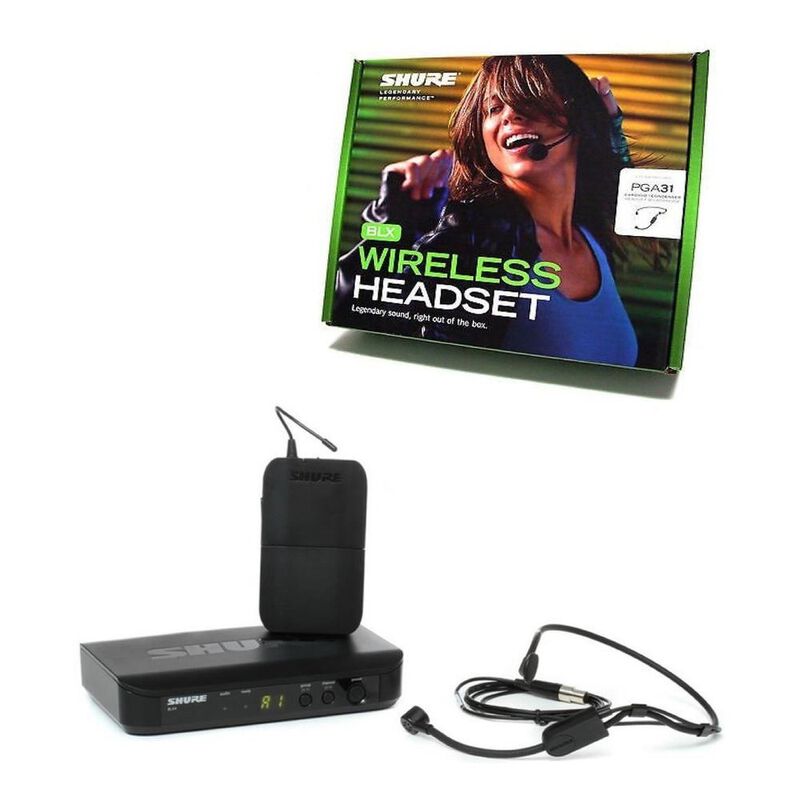 Shure Micr&oacute;fono Inal&aacute;mbrico De Diadema Blx14 P3... image number null