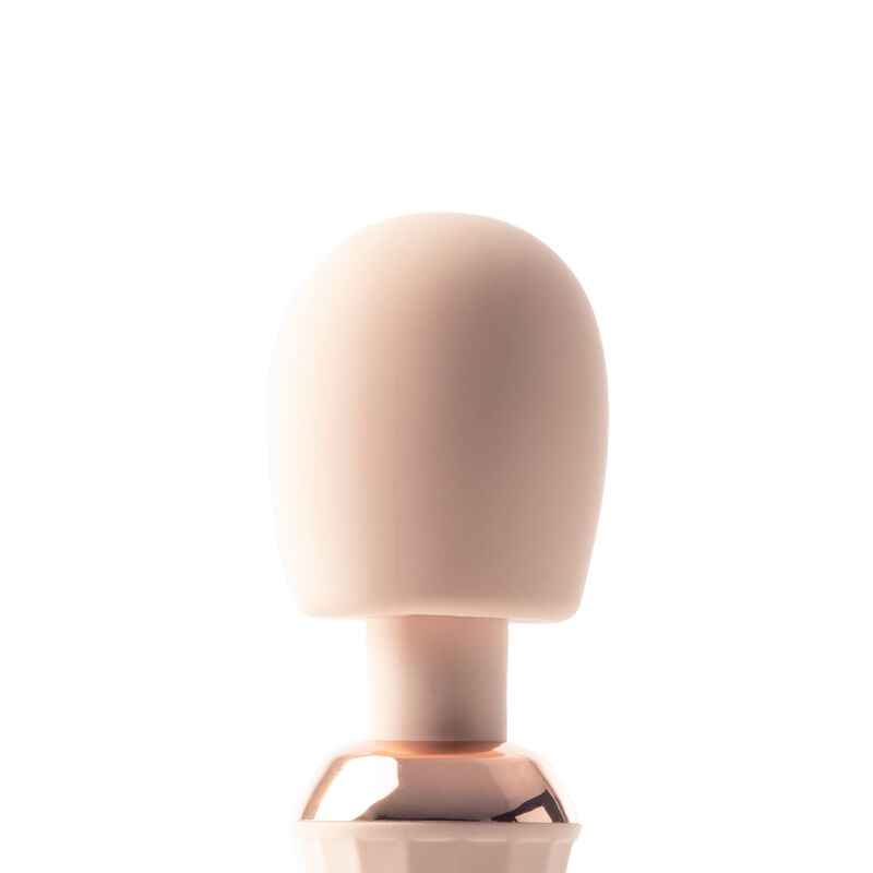 VIBRADOR MASAJEADOR DE VARITA DE SILICONA ROSA image number null