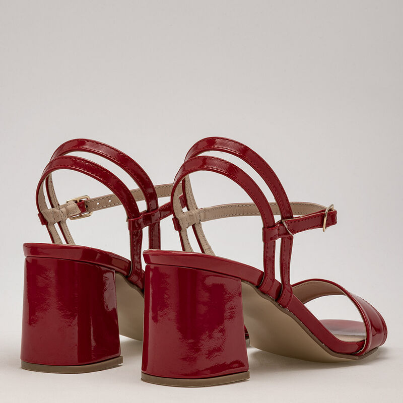 Moramora Zapatilla para mujer rojo image number null