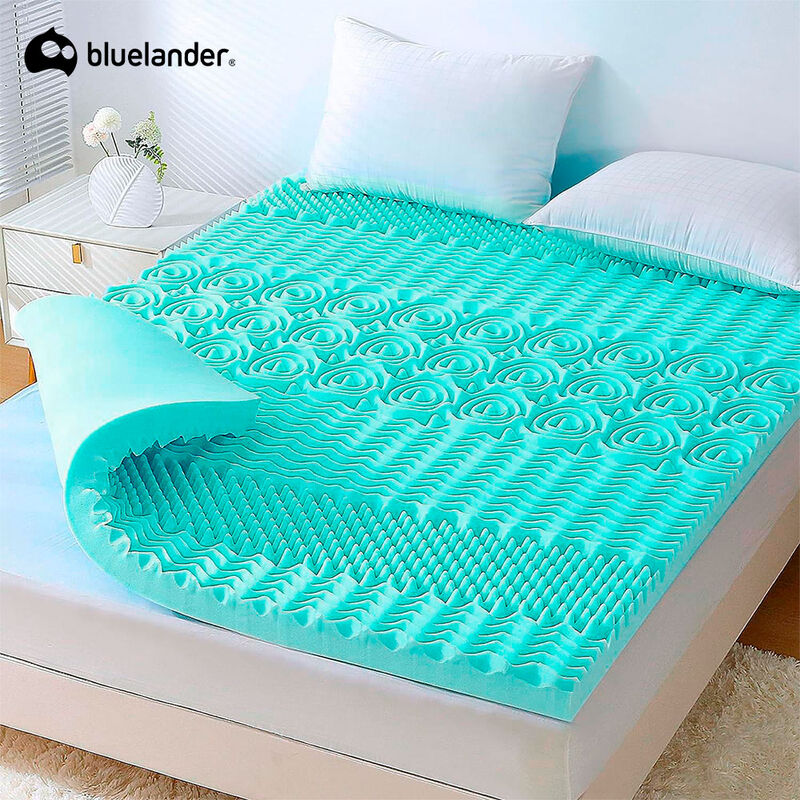 Sobrecolchon Memory Foam 7.5 Cm Texturizado Tra... image number null