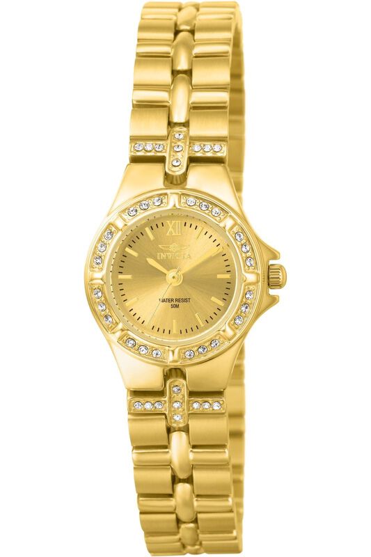 Reloj Invicta Wildflower Collection Chapado En ... image number null