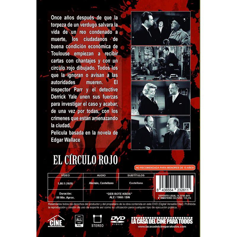 El Circulo Rojo [dvd] image number null