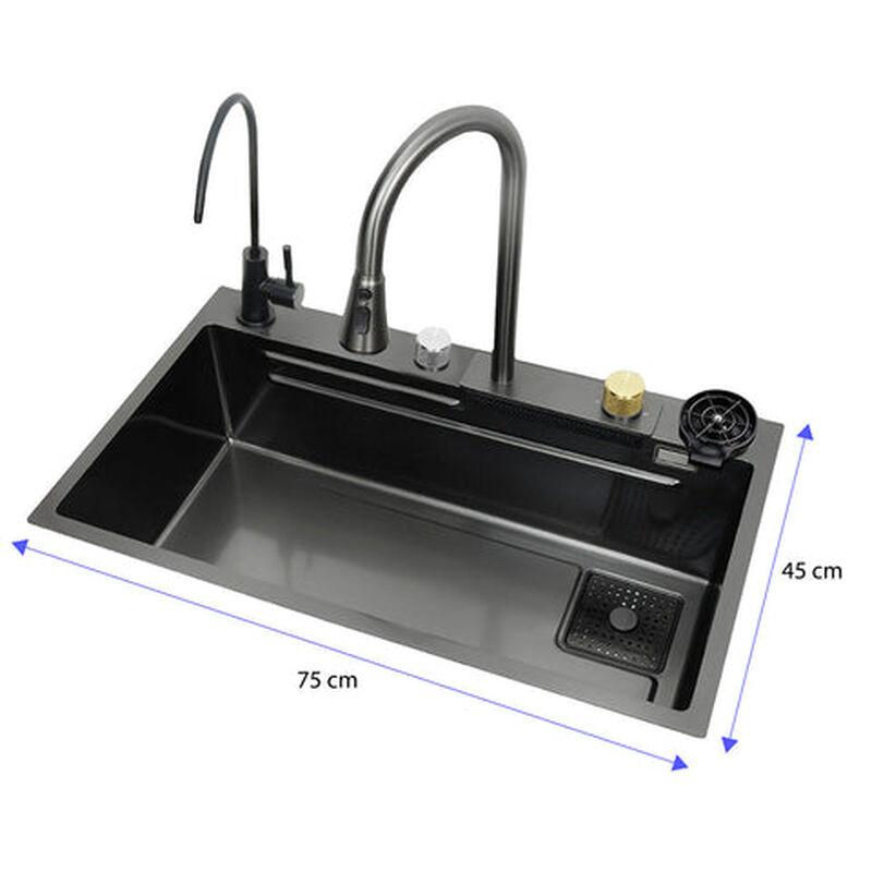 Tarja Multifuncional Brandtrendy de Acero Inoxi... image number null