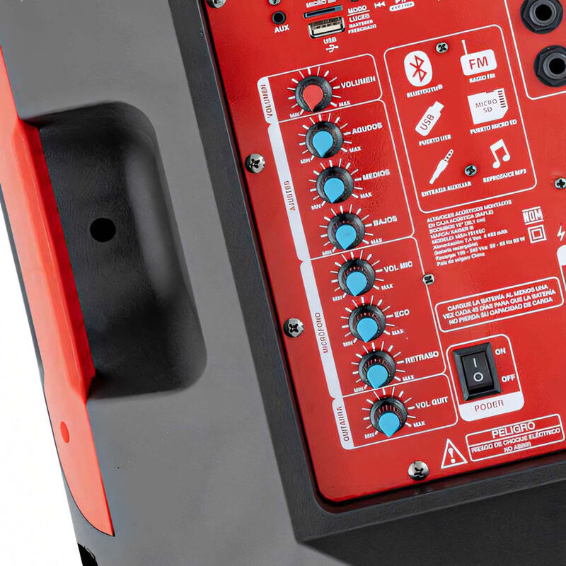 Bafle Profesional Recargable KSR 15 Pulgadas MS... image number null