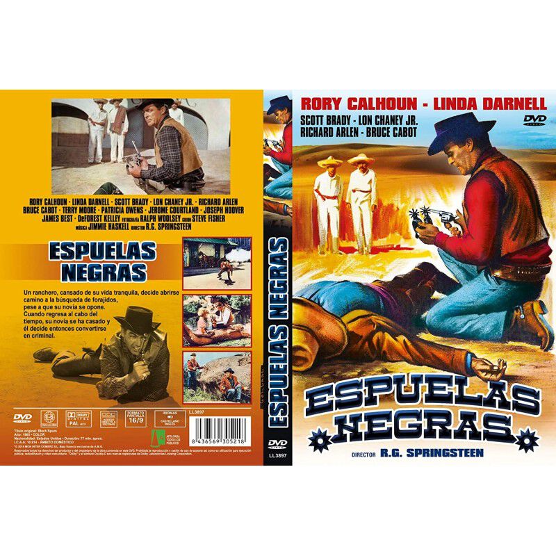 Espuelas Negras (black Spurs) - 1965 [dvd] image number null