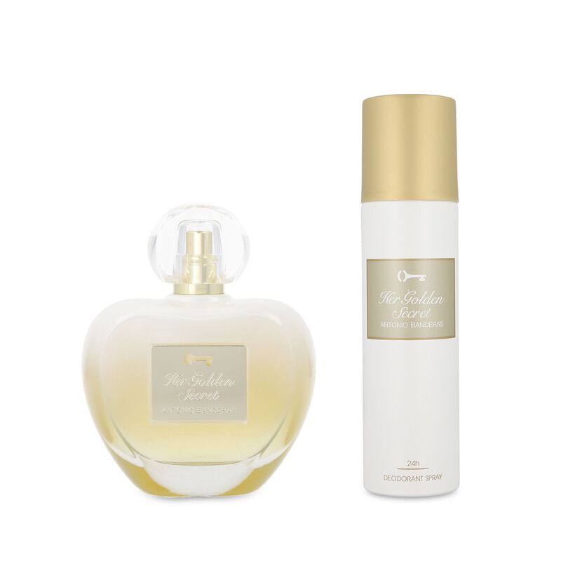 Set Banderas Her Golden Secret 2Pzs 80Ml Edt Sp... image number null