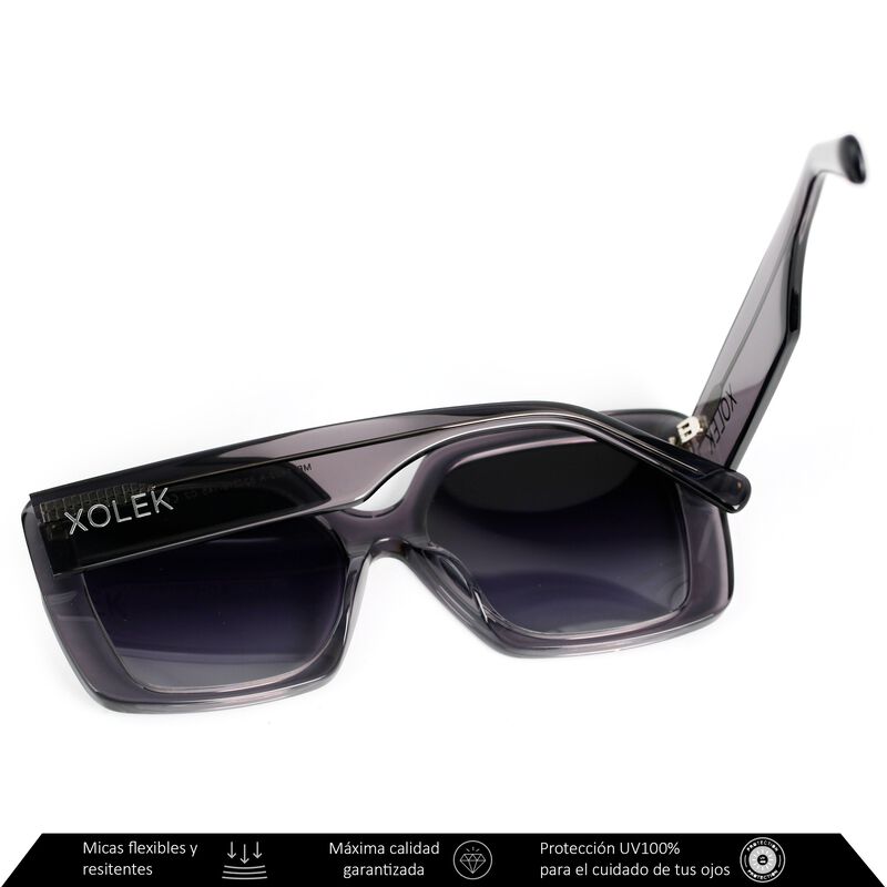 Lentes De Sol Xolek 111 Glam Acetato Retro Uv P... image number null