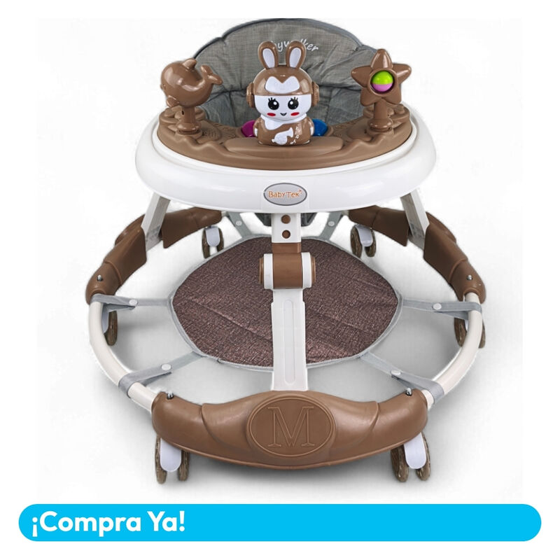 Andadera C/ Tapete Saltar&iacute;n Conejo Musical Mod.... image number null