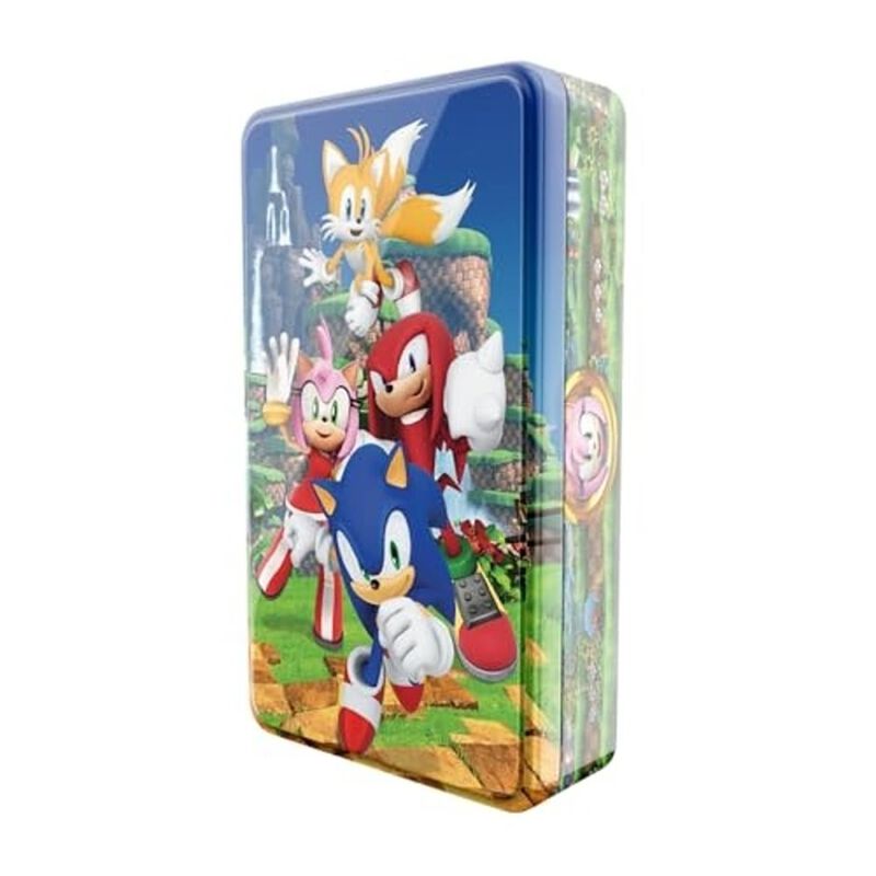 Domin&oacute; Sonic En Caja Met&aacute;lica image number null