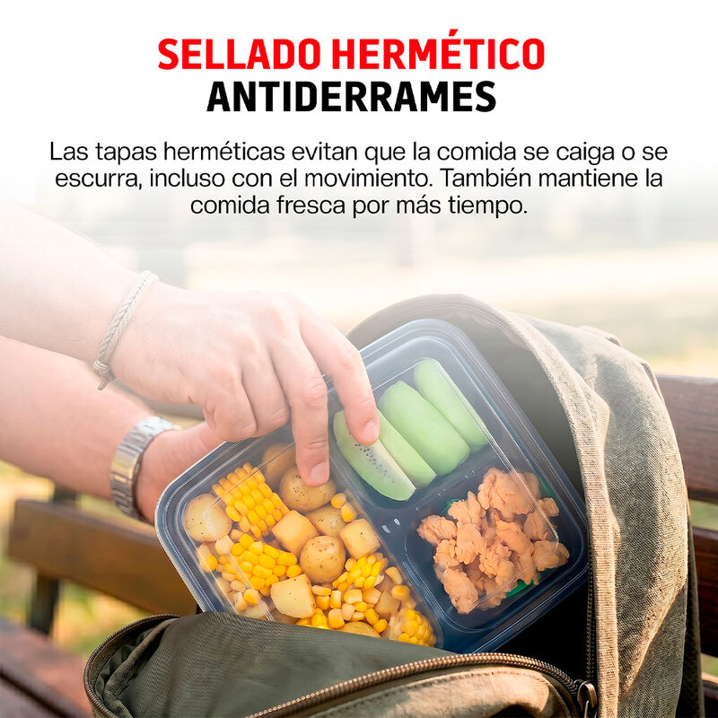 Contenedores para Alimentos Reutilizables Bento... image number null