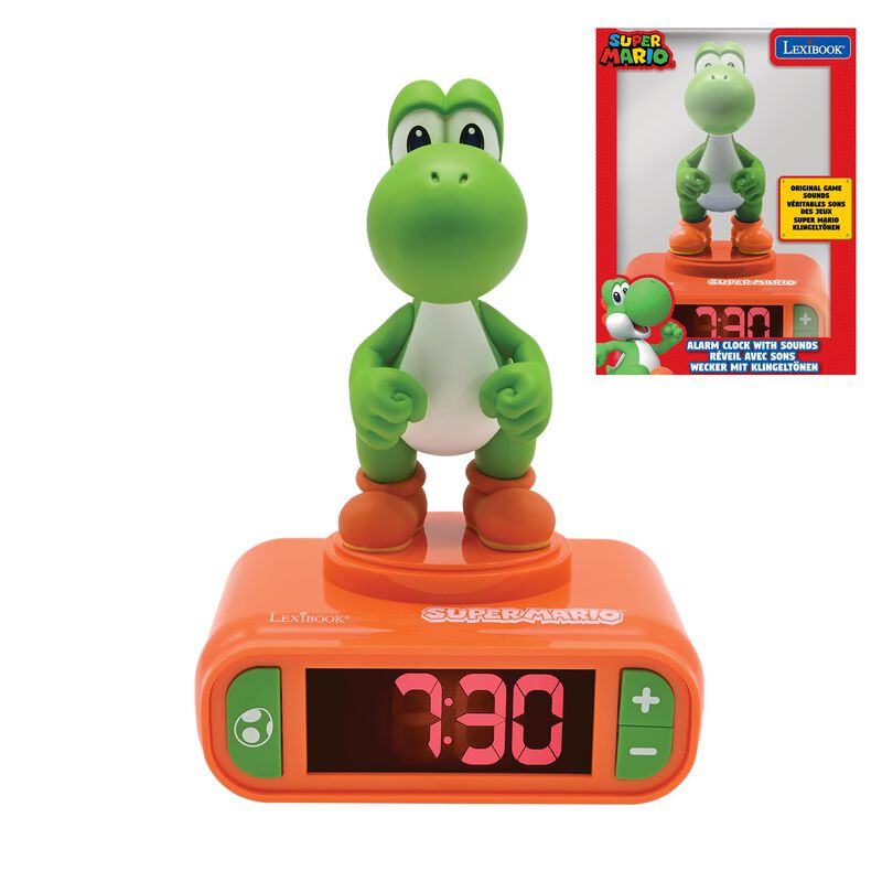 Reloj Despertador Con Luz Nocturna Lexibook Sup... image number null