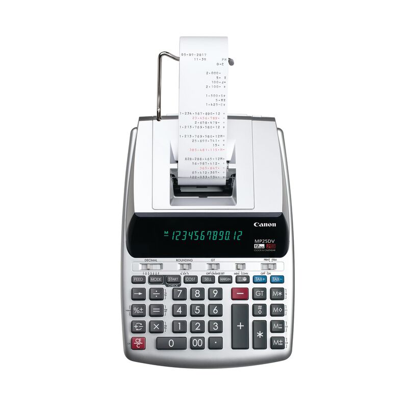 Calculadora De Impresi&oacute;n Canon Mp25dv-3 De Escr... image number null