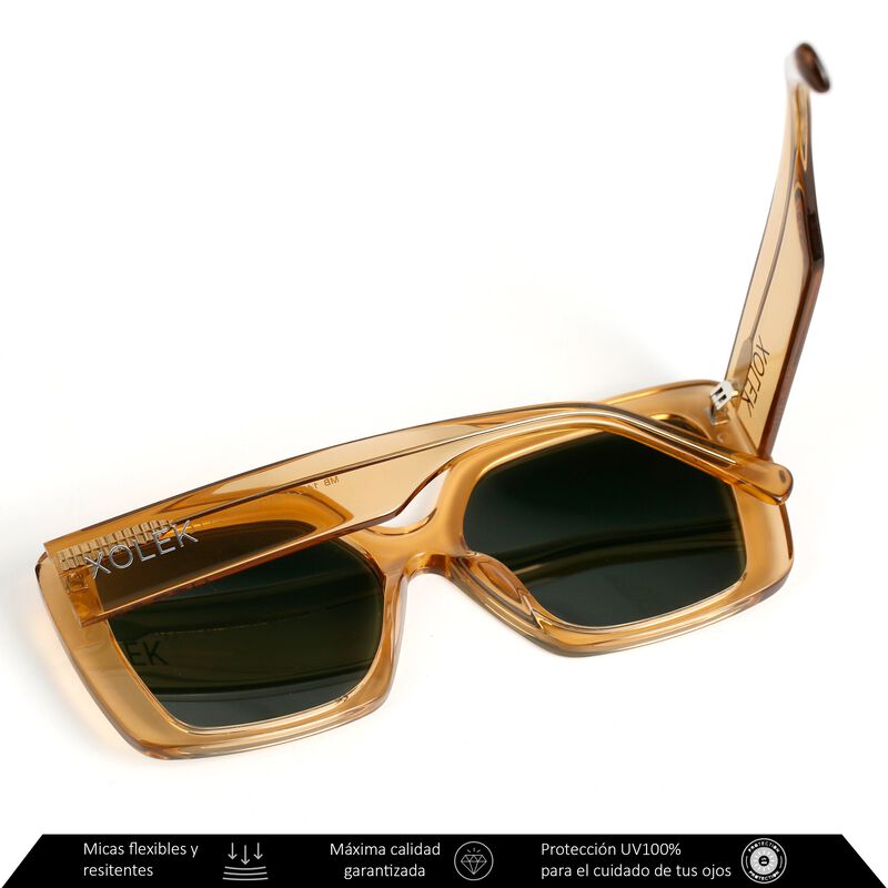 Lentes De Sol Xolek 111 Glam Acetato Retro Uv P... image number null