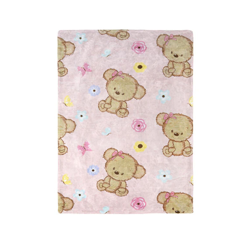 Cobertor Ligero Para Cuna Chiqui Mundo Mi Osita image number null