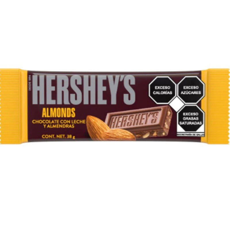 CHOCOLATE HERSHEYS ALMENDRA 38GR image number null