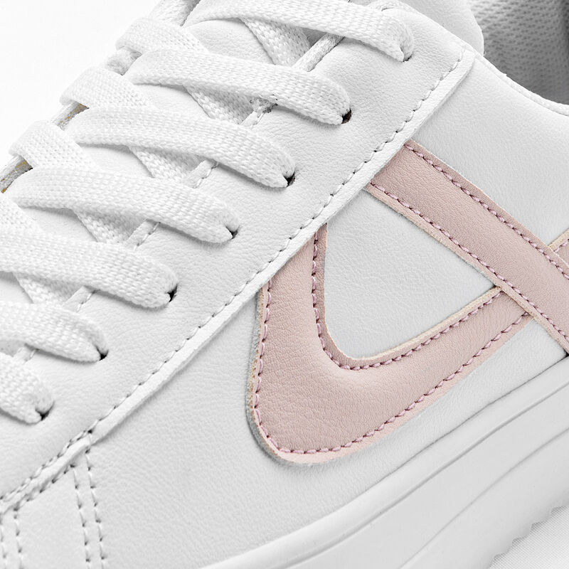 Panam Tenis Para Mujer Blanco Rosa Cod 132697-e image number null