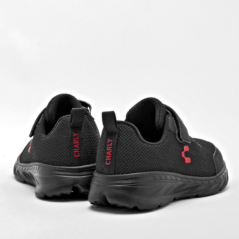 Charly Tenis Deportivos Para Beb&eacute; Negro Cod 129... image number null