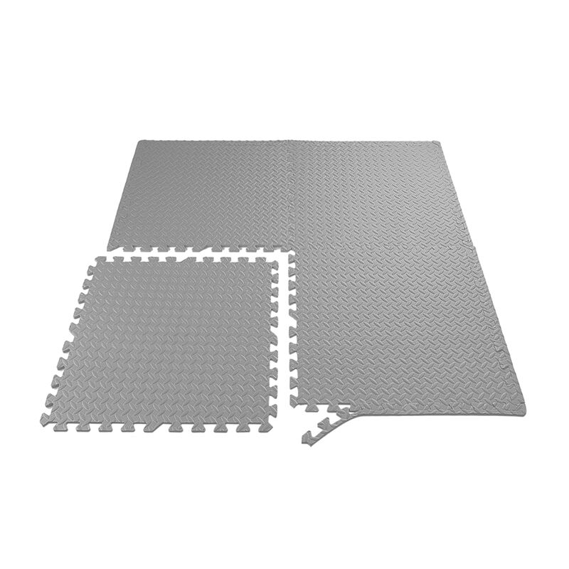 Tapete Foamy Gris para Ejercicio 4 piezas Bluel... image number null