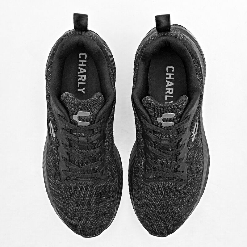 Charly Tenis deportivo para hombre negro, walki... image number null