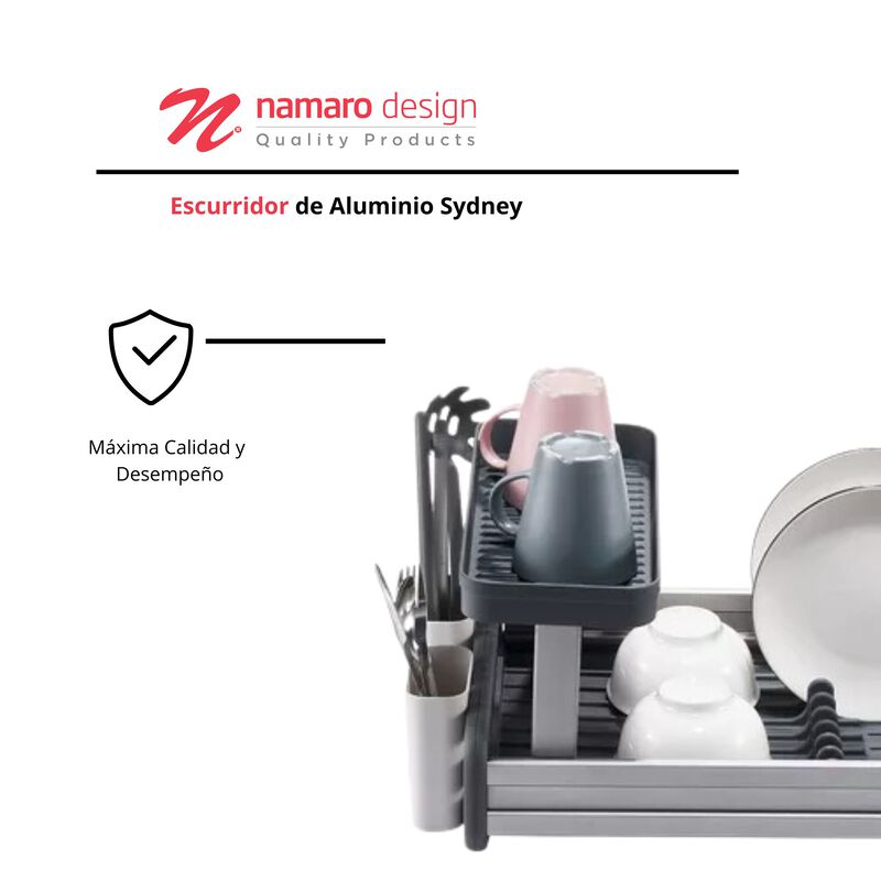 Escurridor De Aluminio Dos Niveles Kyoto Namaro... image number null