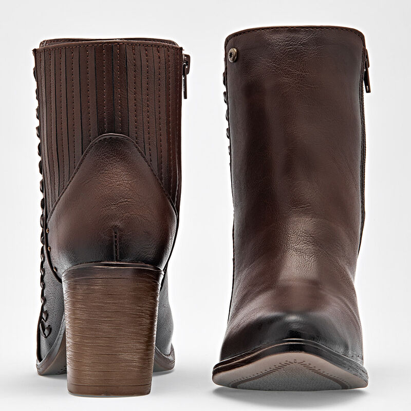 Moramora Bot&iacute;n para mujer caf&eacute; image number null